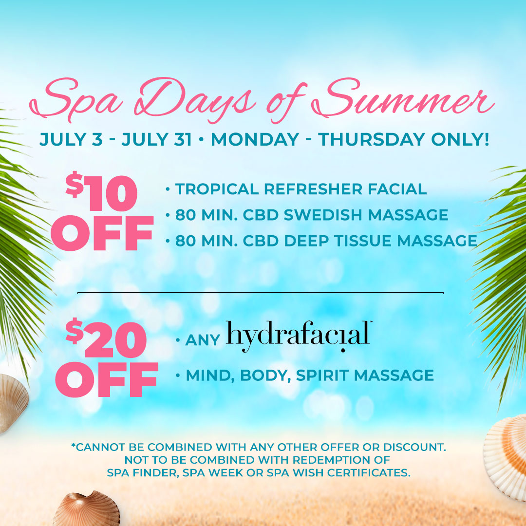 Save with our Spa Summer Series!
