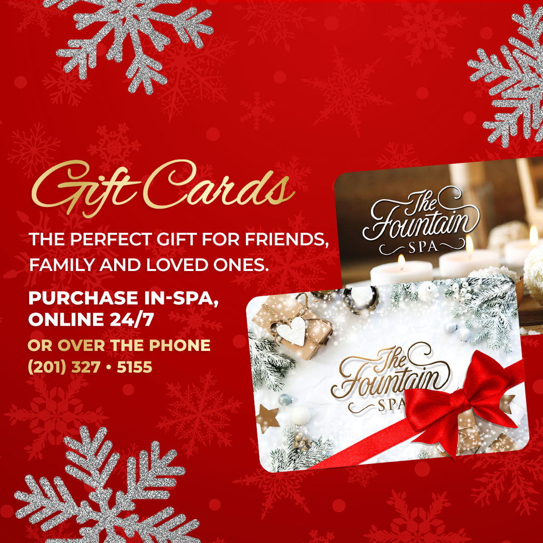 Gift Cards The perfect gift for friends, family and loved ones. Purchase in-spa, online 24/7 or call (201) 327-5155