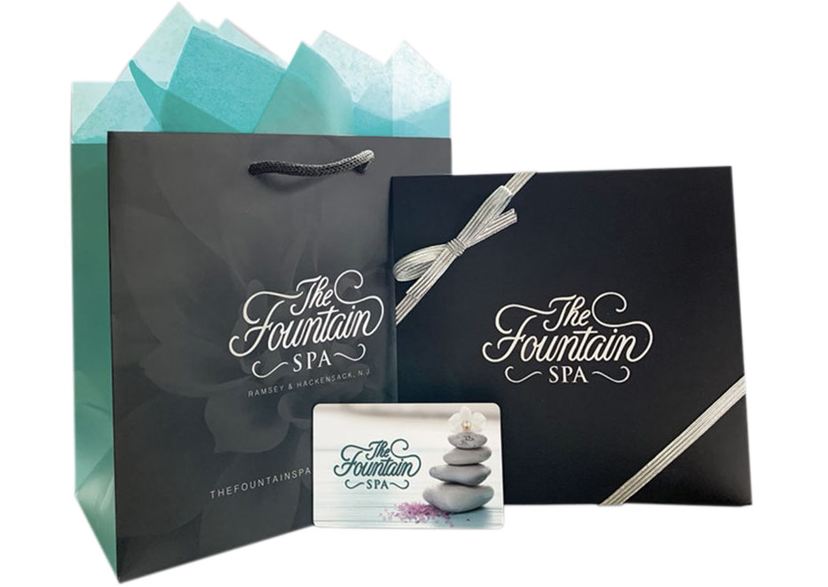 Order a Traditional Gift Card from The Fountain Spa