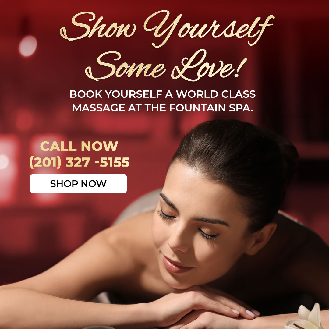 Show yourself some love! Book a world class massage TODAY! (201) 327 - 5155